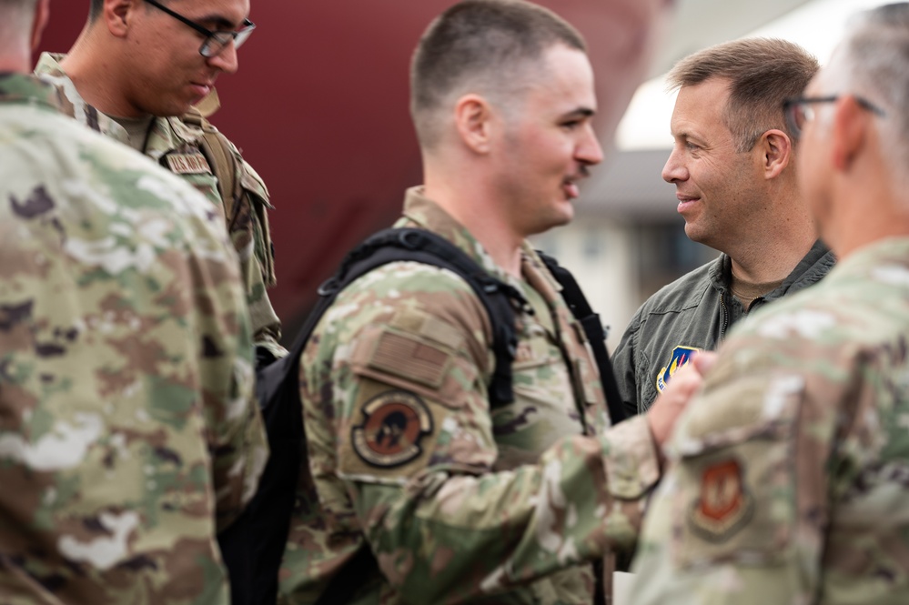 Deployed Sabers return to Spangdahlem AB