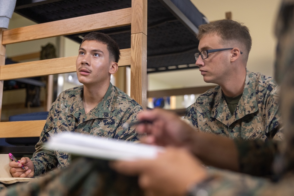 3d LAR Conducts Basic Gunnery Class and sUAS Simulation Training During KMEP 25.2