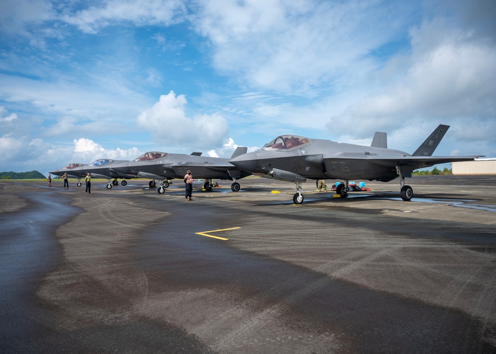 F-35A Lightning II’s take flight during REFORPAC