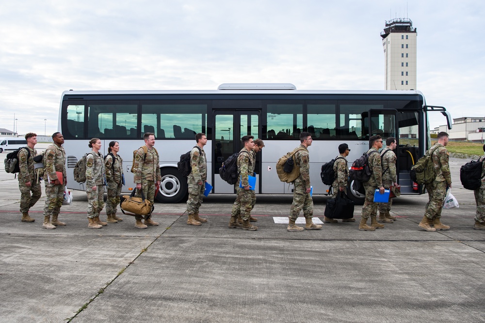 Homecoming: Deployed Sabers return to Spangdahlem AB