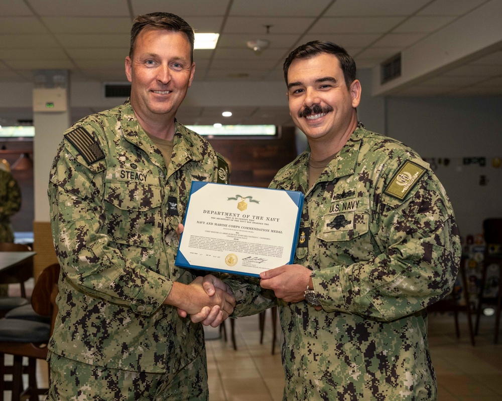 NSA Souda Bay Awards at Quarters July 2025