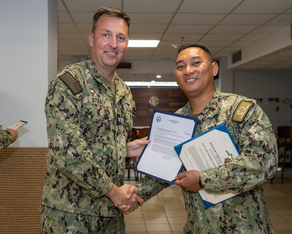 NSA Souda Bay Awards at Quarters July 2025