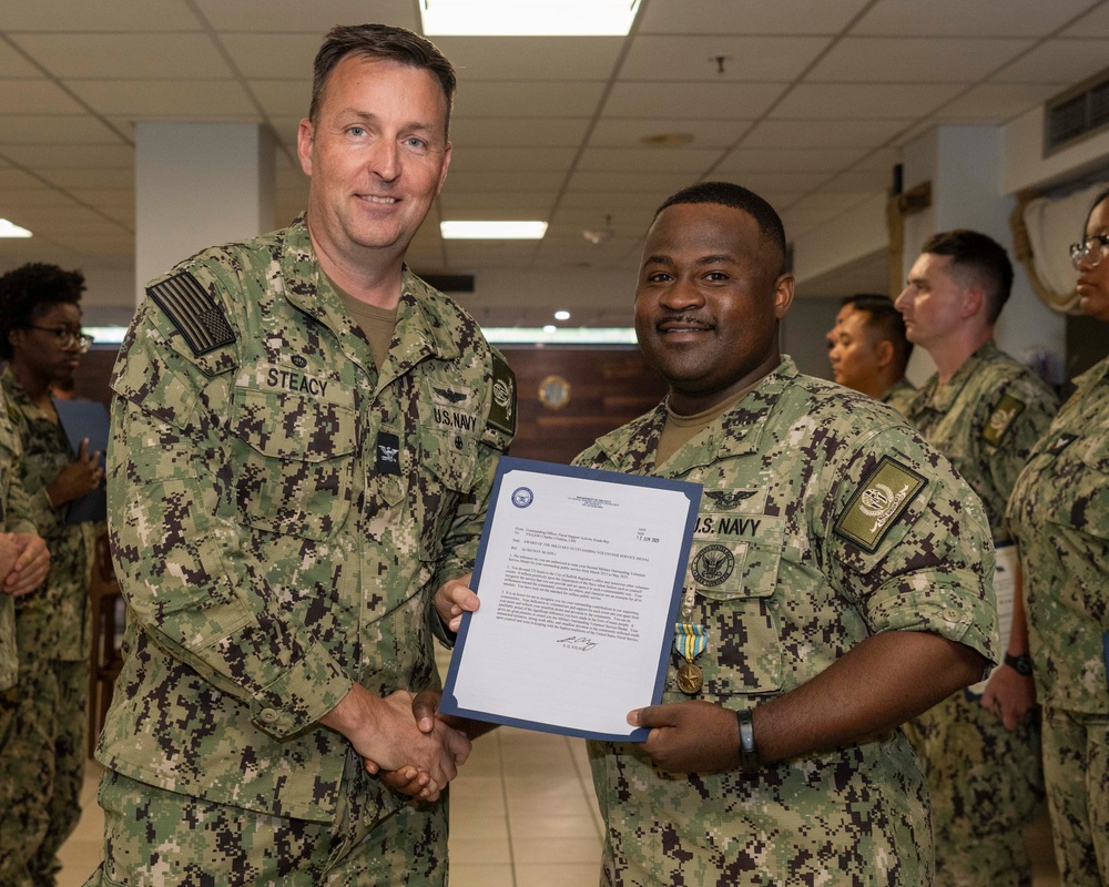 NSA Souda Bay Awards at Quarters July 2025