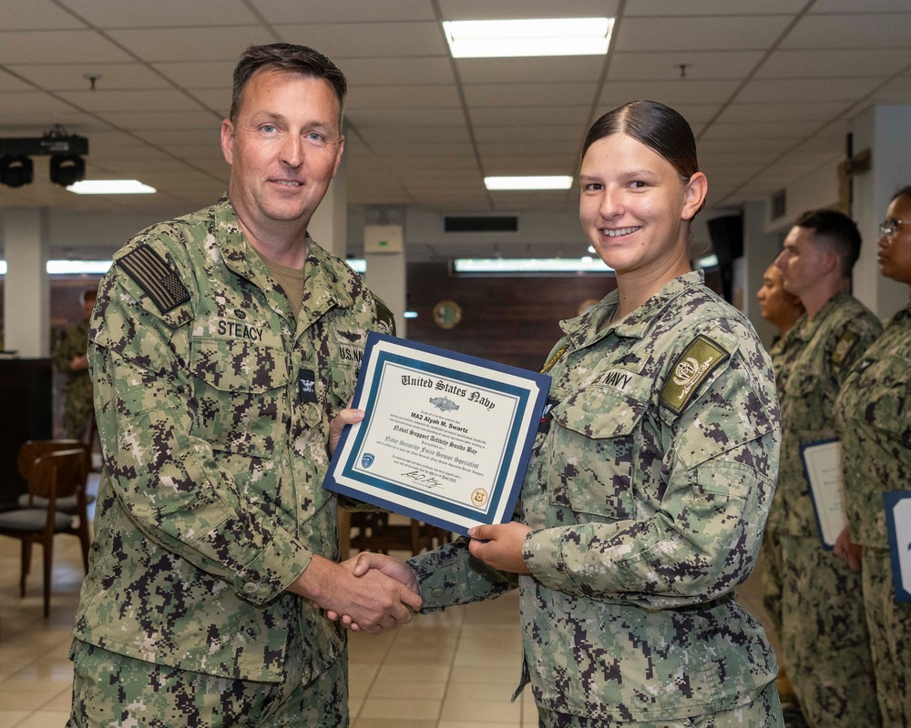 NSA Souda Bay Awards at Quarters July 2025