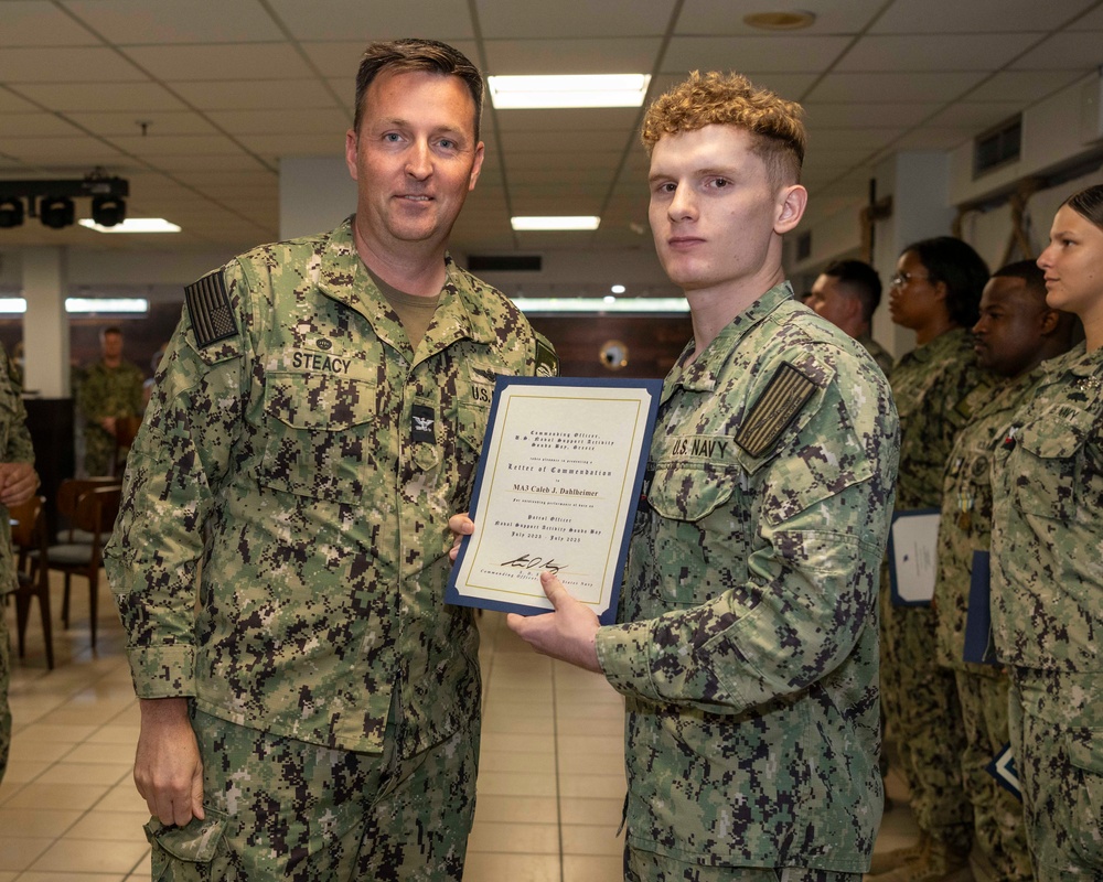 NSA Souda Bay Awards at Quarters July 2025
