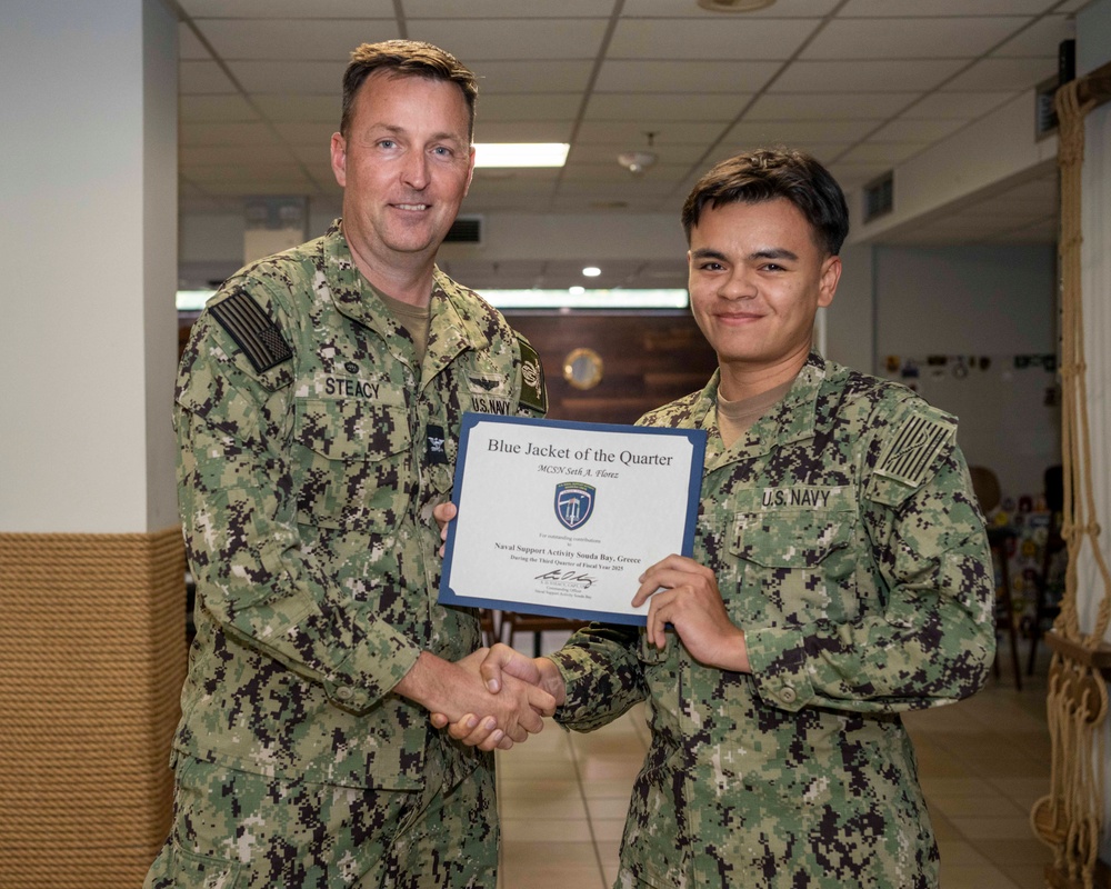 NSA Souda Bay Awards at Quarters July 2025