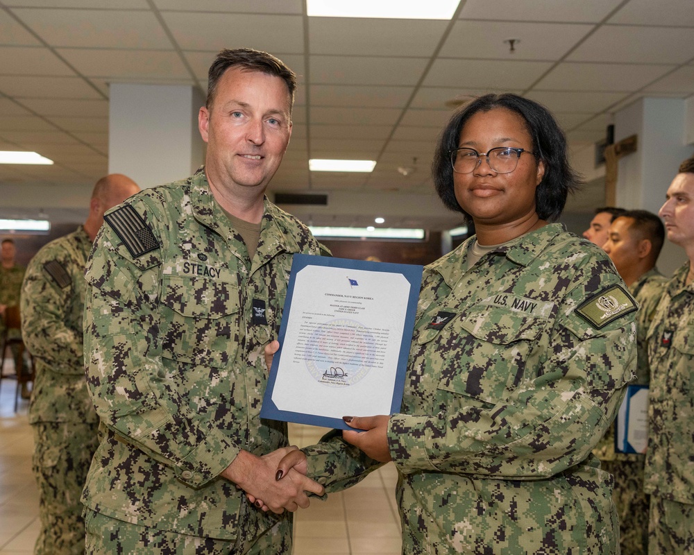 NSA Souda Bay Awards at Quarters July 2025