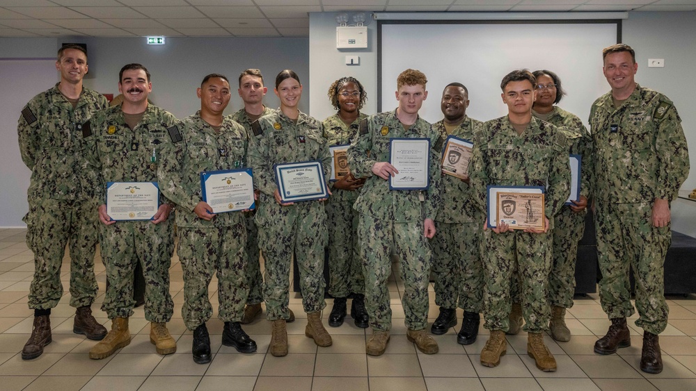 NSA Souda Bay Awards at Quarters July 2025