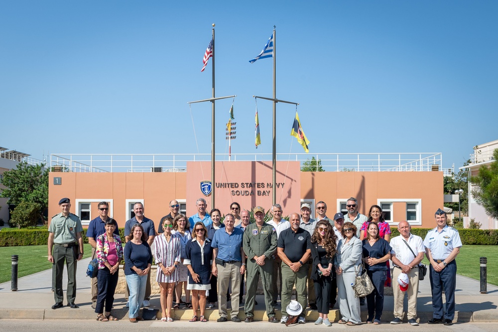 World Hellenic Inter-Parliamentary Association visit to NSA Souda Bay