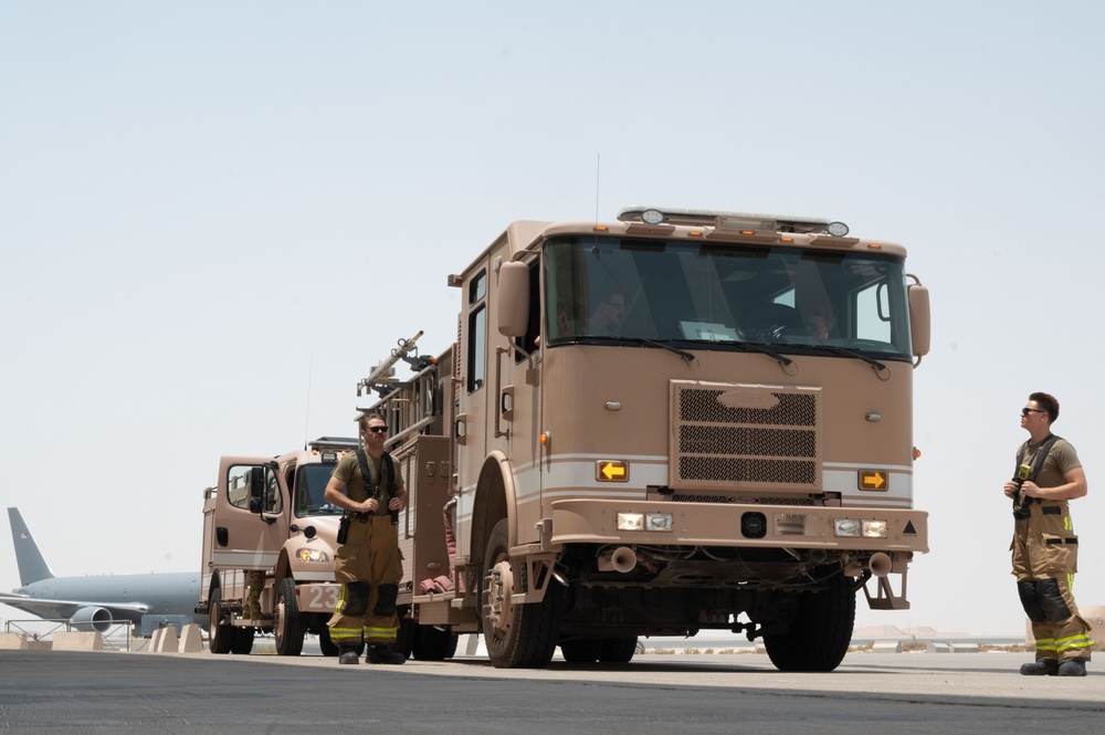 Airmen Train for Emergencies in Simulated Confined-Space Scenario