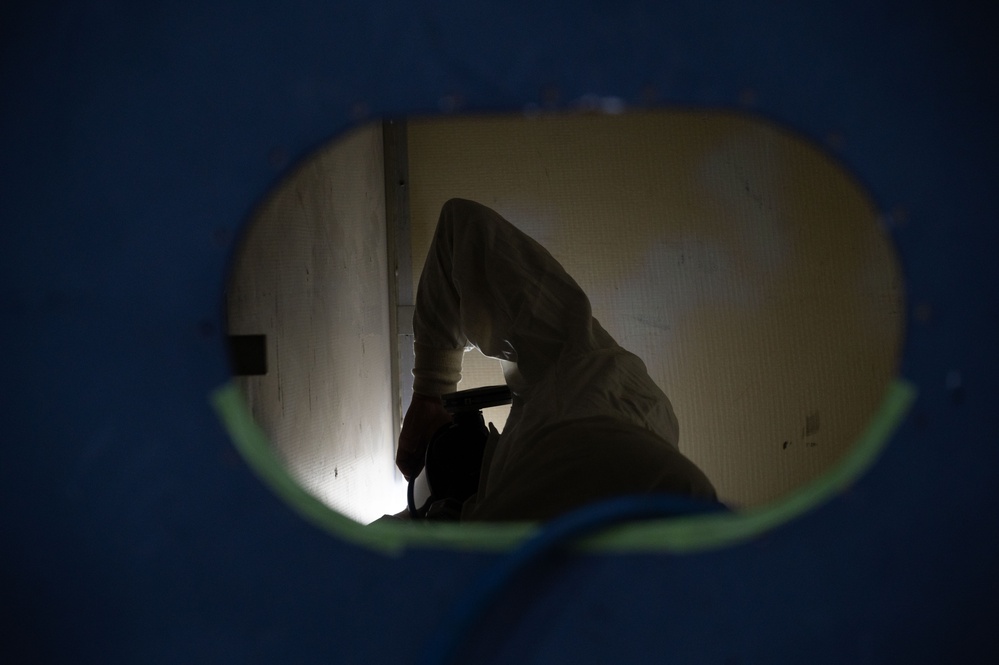 Airmen Train for Emergencies in Simulated Confined-Space Scenario