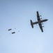 Paratroopers with the 173rd Airborne Brigade conduct an airborne operation in Aviano