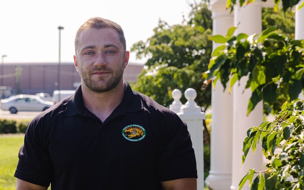 Unsung Heroes: Michael Lewis reimagines recycling on Quantico, receives award