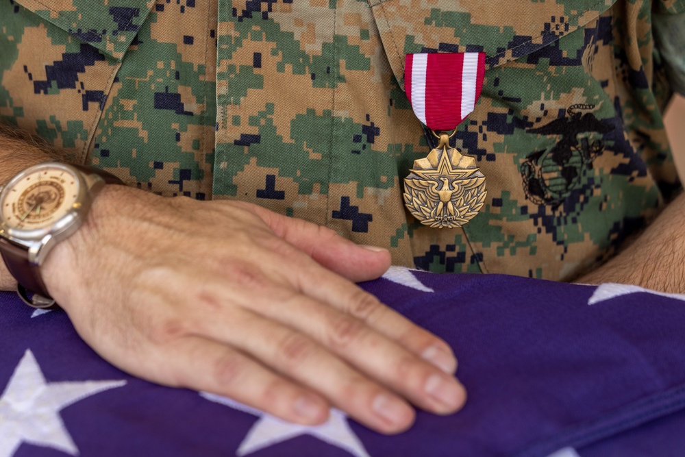 MAG-49 Detachment D Change of Command Ceremony