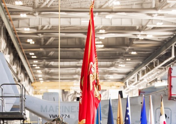 MAG-49 Detachment D Change of Command Ceremony