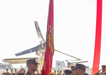 MAG-49 Detachment D Change of Command Ceremony