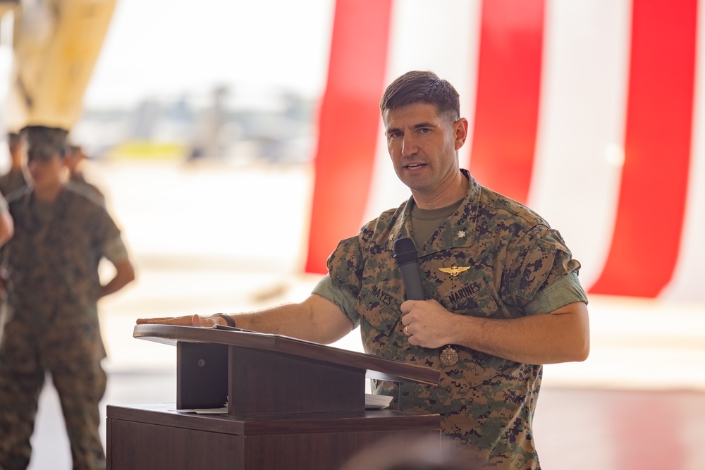 MAG-49 Detachment D Change of Command Ceremony