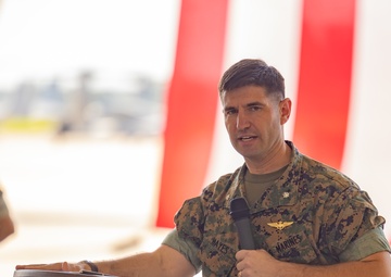 MAG-49 Detachment D Change of Command Ceremony