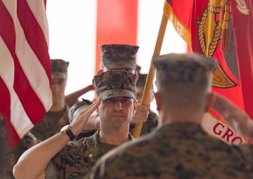 MAG-49 Detachment D Change of Command Ceremony