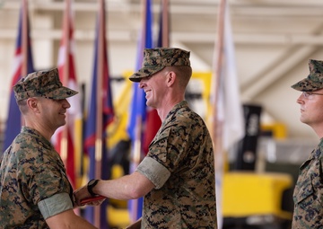 MAG-49 Detachment D Change of Command Ceremony