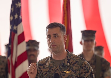 MAG-49 Detachment D Change of Command Ceremony