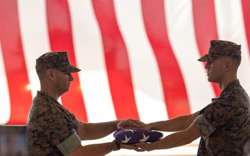 MAG-49 Detachment D Change of Command Ceremony