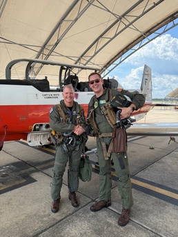 Two Carmel Natives Take to the Skies Over Pensacola