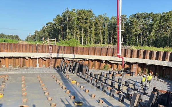 West Shore Lake Pontchartrain contract 108 construction update