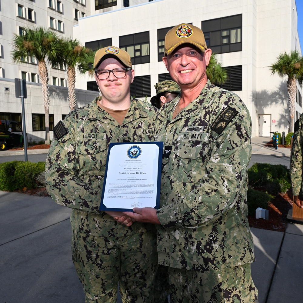 Awards Ceremony at Naval Hospital Jacksonville – July 25, 2025