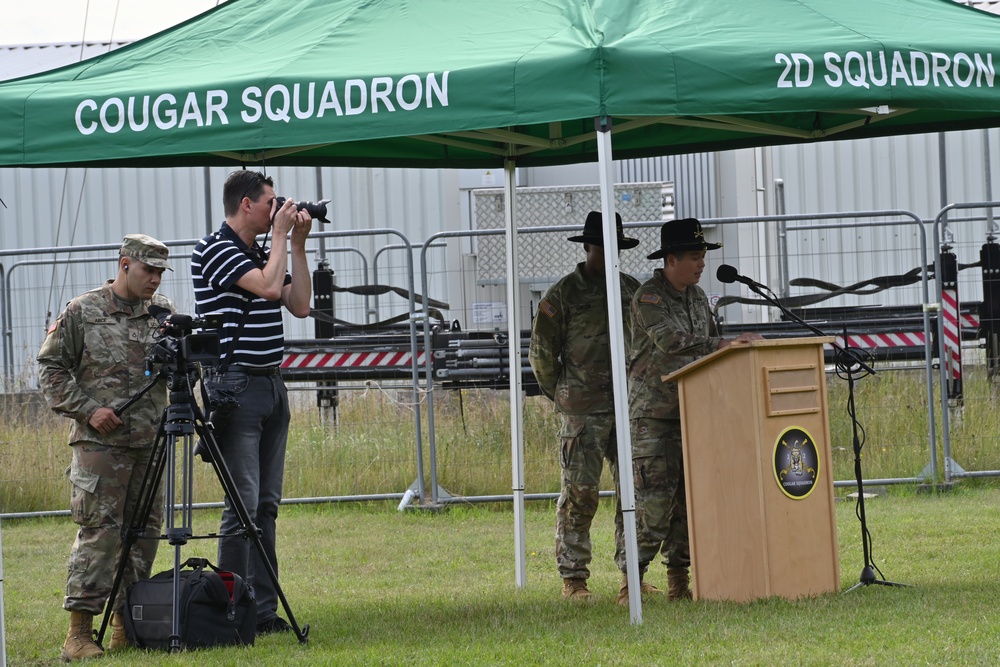 TSAE VI documents a Change of Command
