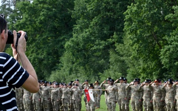 TSAE VI documents a Change of Command