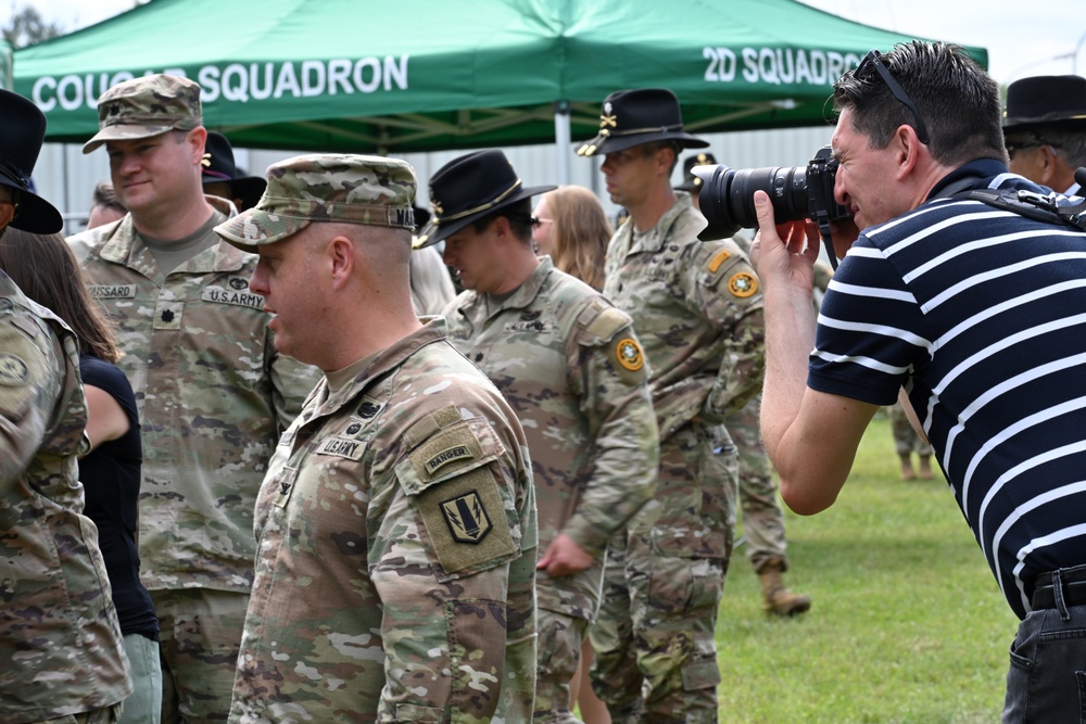 TSAE VI documents a Change of Command