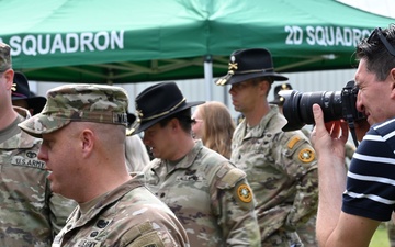 TSAE VI documents a Change of Command