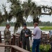 23 Wing leadership visits Grassy Pond
