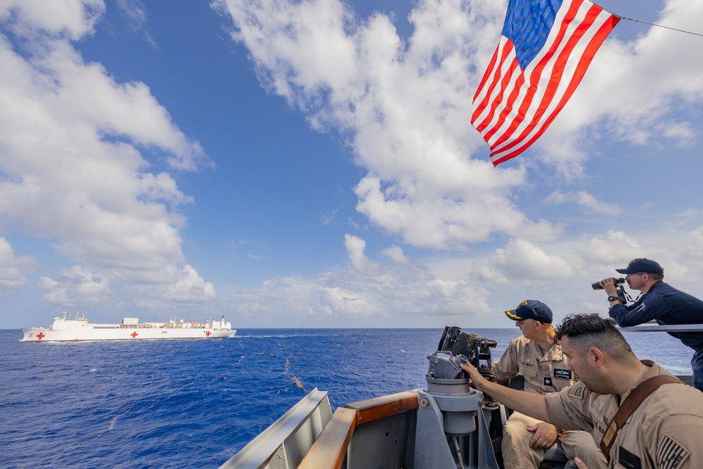 Cole, Comfort Conduct Routine Operations in the Caribbean Sea
