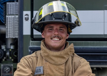 Faces on Station -- Expeditionary Firefighting and Rescue specialist