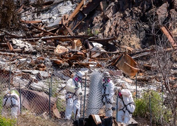 USACE supports Wildfire Debris Removal in Southern California