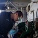 USS Gerald R. Ford (CVN 78) Sailor Conducts Maintenance