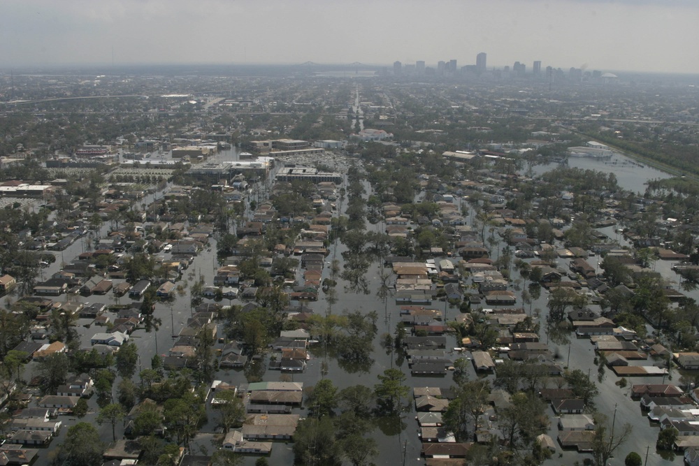 Hurricane Katrina flooding