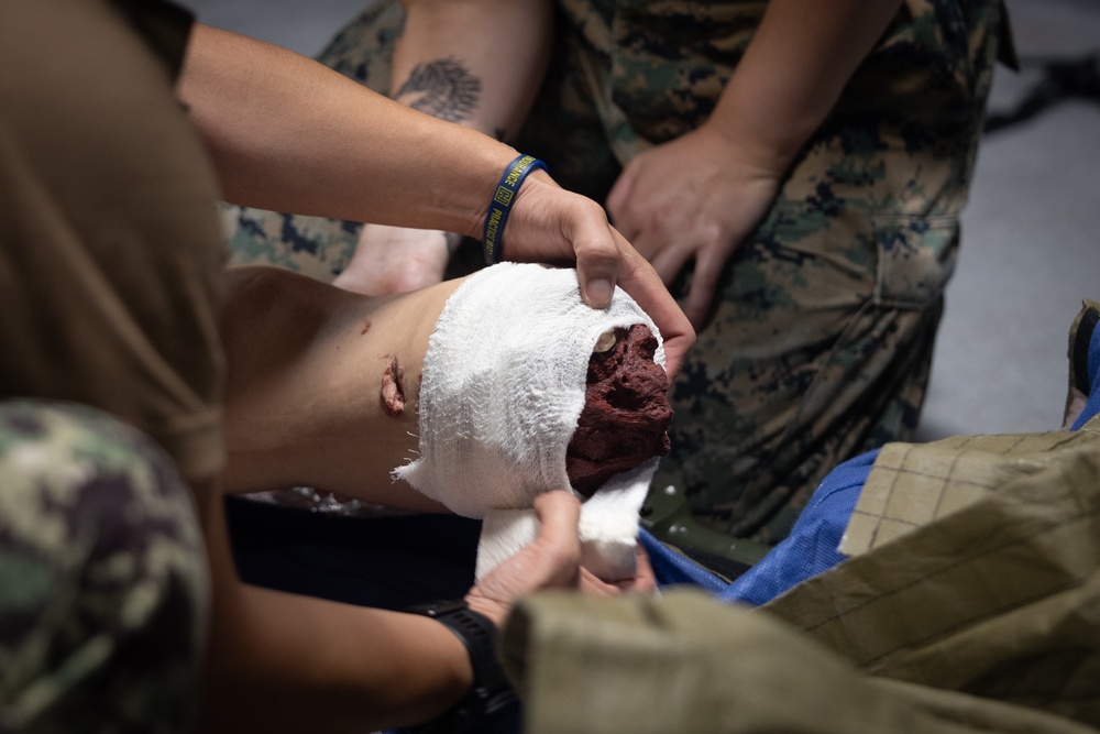 2nd MLG First Ever Marine Corps Command to Host Tier IV TCCC Course