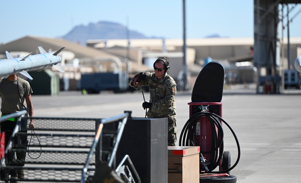 706th AGRS Supports Red Flag Training Exercise at Nellis AFB