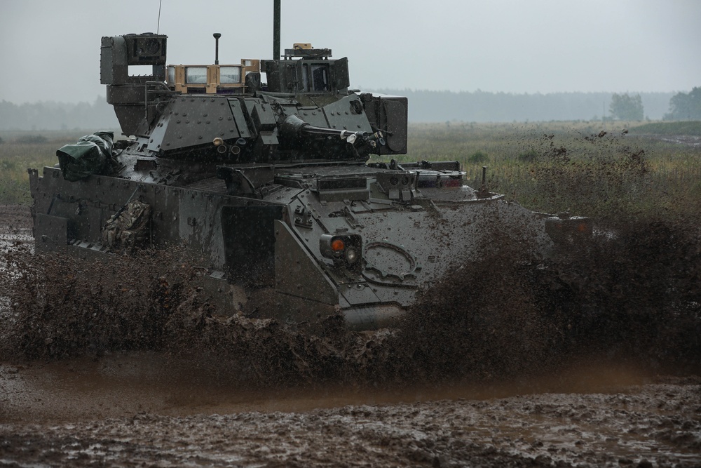 U.S. Army conducts multinational live-fire exercise in Eastern Poland