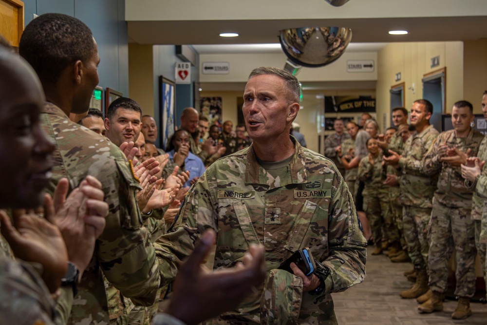 Major General Christopher R. Norrie Clap-Out Ceremony