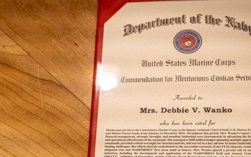 Marine Forces Reserve 2024 Civilian of the Year Awards
