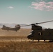 Washington National Guard Chinook helicopters bring out the big guns during Raven Focus 2025