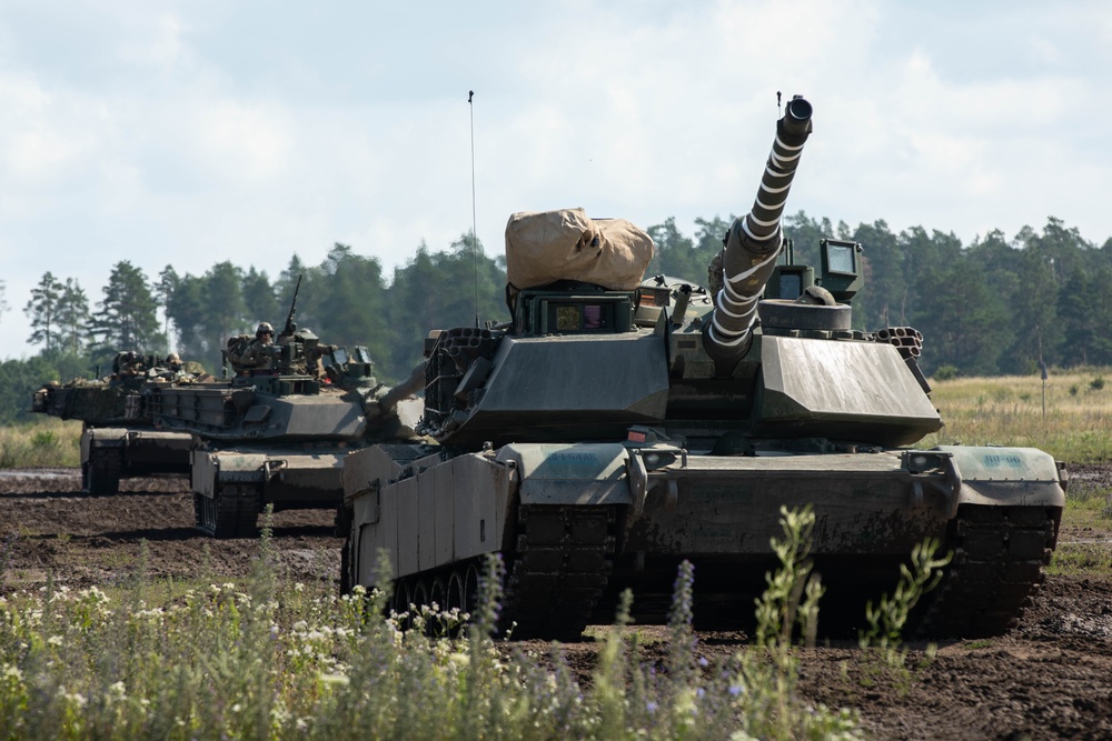U.S. Army conducts multinational live-fire exercise in Eastern Poland