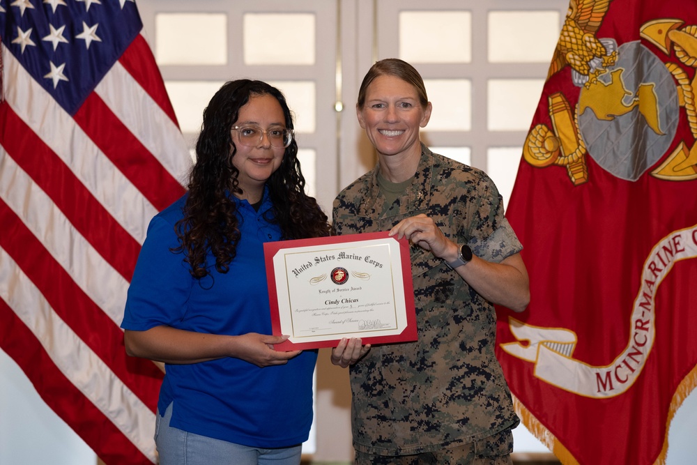 Quantico Civilian Quarterly Awards, 2nd Quarter 2025