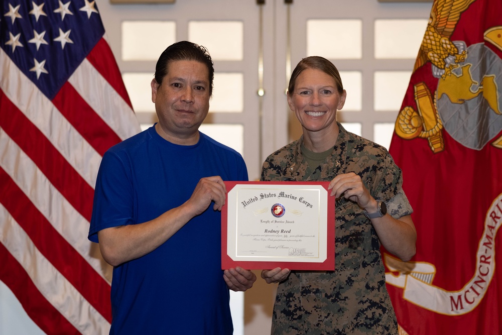Quantico Civilian Quarterly Awards, 2nd Quarter 2025