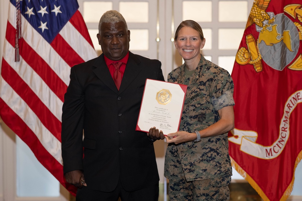 Quantico Civilian Quarterly Awards, 2nd Quarter 2025