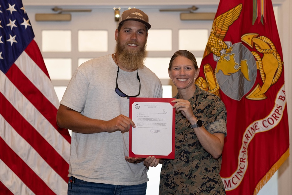 Quantico Civilian Quarterly Awards, 2nd Quarter 2025